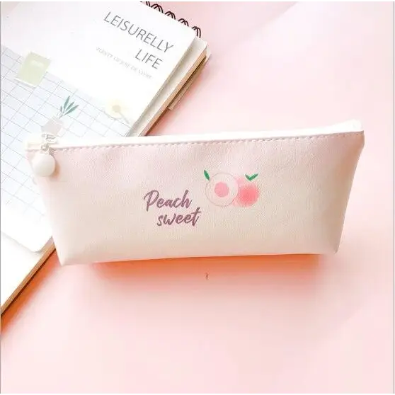 Pastel Unicorn Mermaid Pencil Case for Storing Essentials - Peach 4 - bag