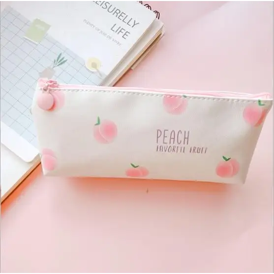 Pastel Unicorn Mermaid Pencil Case for Storing Essentials - Peach 3 - bag