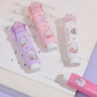 Peach Cat Eraser for Kawaii Stationery Lovers