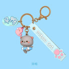 Peach & Goma Cat Keychains for Cute Accessory Lovers - Cosparty