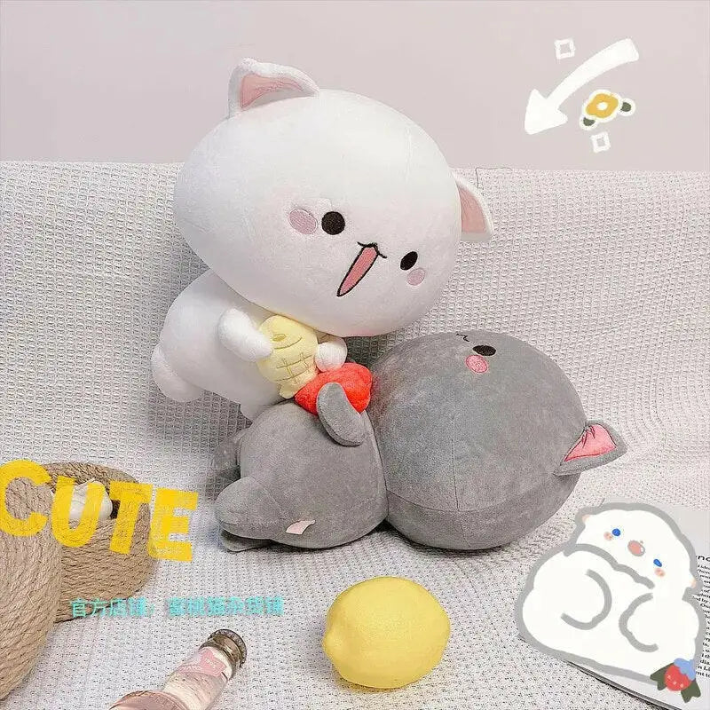 Peach & Goma Plushies for Cozy Cuddles and Soft Companionship