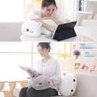 Peach & Goma Plushies in Soft Plush Material for Huggable Comfort - Cosparty