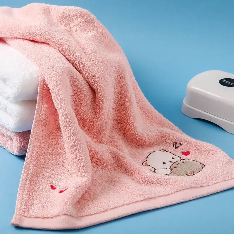 Peach & Goma Towels for Stylish and Fun Drying - Cosparty