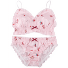 Peach Lingerie Set in Stock for Kawaii Fashion Lovers - Cosparty