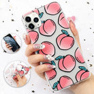 Peachy Transparent iPhone Case for Kawaii Cuties In Stock - phone case