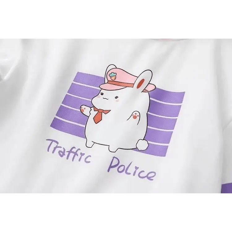 Perfectly Kawaii Bunny Ear Hoodie with Adorable Details - Cosparty