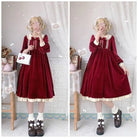 Perfectly Precious Sweet Lolita Faux Fur Ankle Booties - Cosparty