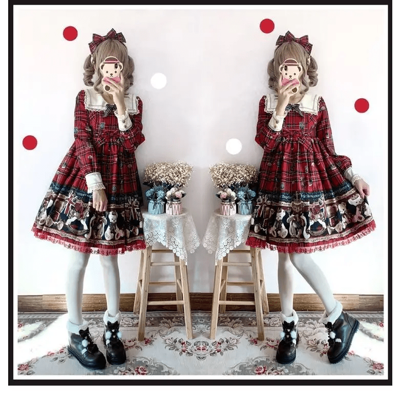 Perfectly Precious Sweet Lolita Faux Fur Ankle Booties - Cosparty