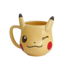 Pikachu Coffee Cup with 3D Ears for Pokemon Fans - Cosparty