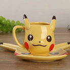 Pikachu Coffee Cup with 3D Ears for Pokemon Fans - Cosparty
