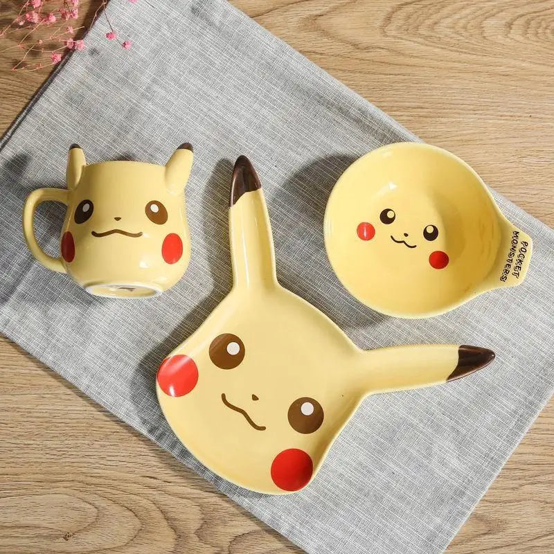 Pikachu Coffee Cup with 3D Ears for Pokemon Fans - Cosparty