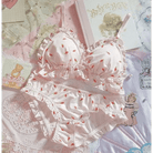 Pink and White Paw Lingerie Set for Kawaii Fashion Lovers - Cosparty