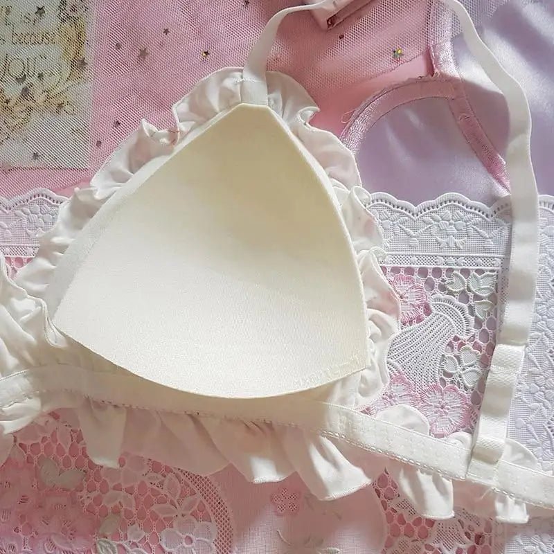 Pink and White Paw Lingerie Set for Kawaii Fashion Lovers - Cosparty