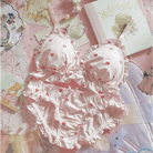 Pink and White Paw Lingerie Set for Kawaii Fashion Lovers - Cosparty