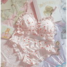 Pink and White Paw Lingerie Set for Kawaii Fashion Lovers - Cosparty