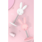 Pink Bunny Telescopic Phone Stand for Stylish Gaming and Streaming - Cosparty