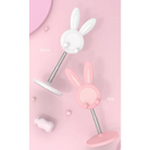 Pink Bunny Telescopic Phone Stand for Stylish Gaming and Streaming - phone stand