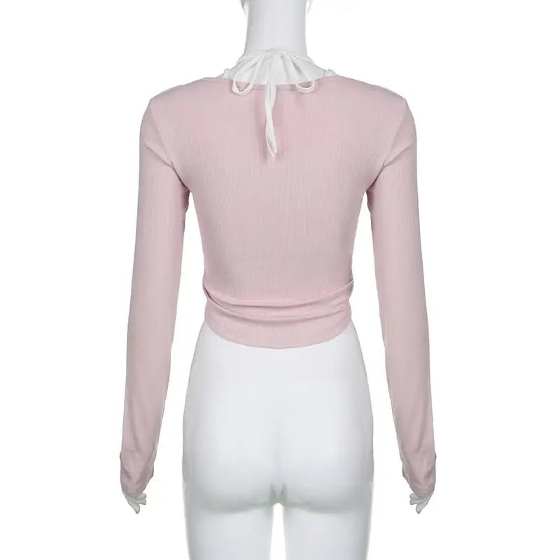 Pink Button Up Lace Cardigan for Fairy Charm Wardrobe - Cosparty