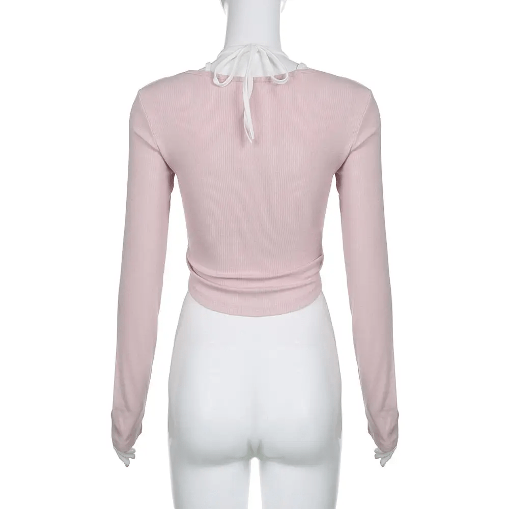 Pink Button Up Lace Cardigan for Fairy Charm Wardrobe - Cosparty