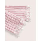 Pink Knit Princess Sweater with Off - the - Shoulder Design and Accents - Cosparty