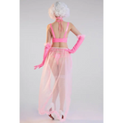 Pink Latex and Fur Harness Lingerie Set for Bold Bedroom Style - lingerie