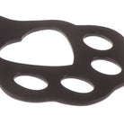 Pink Leather Vegan Paddle with Paw Print Design - Cosparty