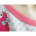 Pink My Melody Bunny Adult Onesie with Snap Crotch for Cozy Lounging - Cosparty