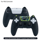 Pink Neko PS5 and Switch Controller Covers for Cute Gaming Style - Cosparty