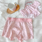 Pink Piggy Underwear Set for Couples - Boxer Briefs and Panties - Cosparty