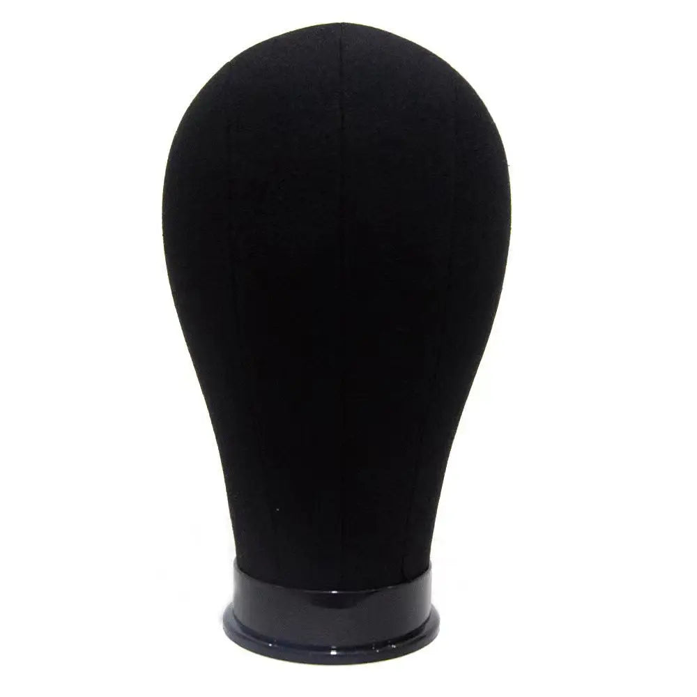Place fake hair stand canvas head mold can be inserted into the pin dummy head model modeling mannequin head base - 22