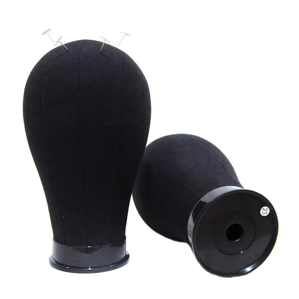 Place fake hair stand canvas head mold can be inserted into the pin dummy head model modeling mannequin head base