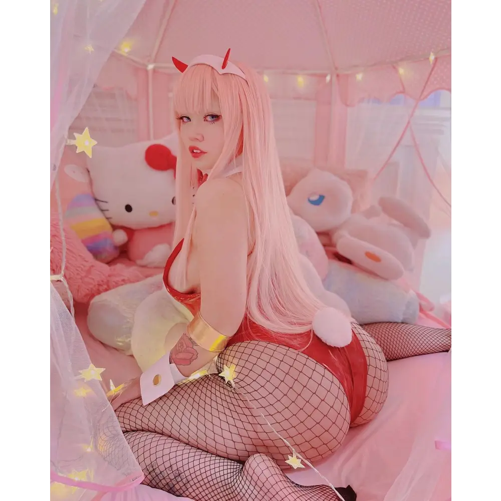 Playful Bunny Girl Cosplay Set for Fun Dress-up Occasions - costume