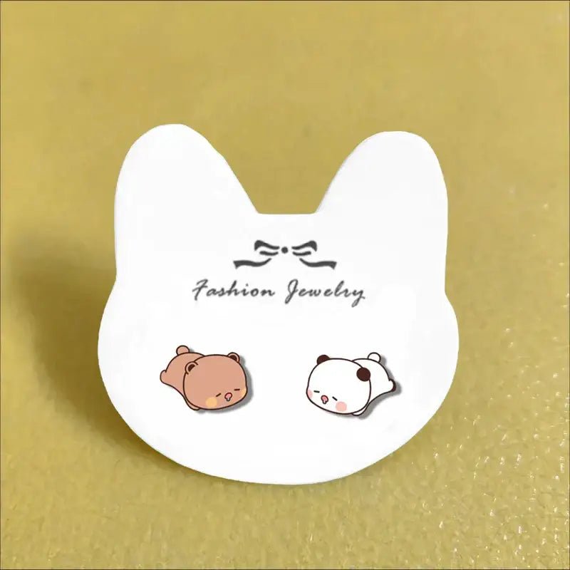 Playful Dudu & Bubu Earrings for Fun and Expressive Style - Cosparty