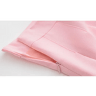 Pleated School Girl Skirt with Built - in Shorts for Chic Style - Cosparty