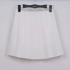 Pleated School Girl Skirt with Built-in Shorts for Chic Style - Skirts