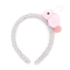 Plush Baby Bun Headbands in Pastel Colors - Cosparty