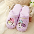 Plush Starry Kawaii Slippers for Cosparty Fun - Cosparty