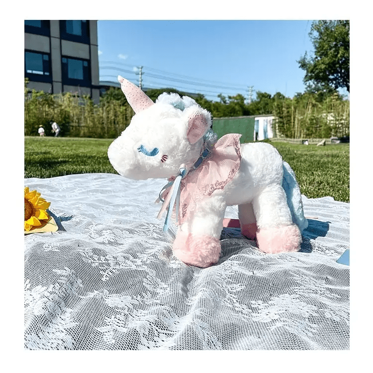 Plush Unicorn Purse for Pastel Princesses - Cosparty