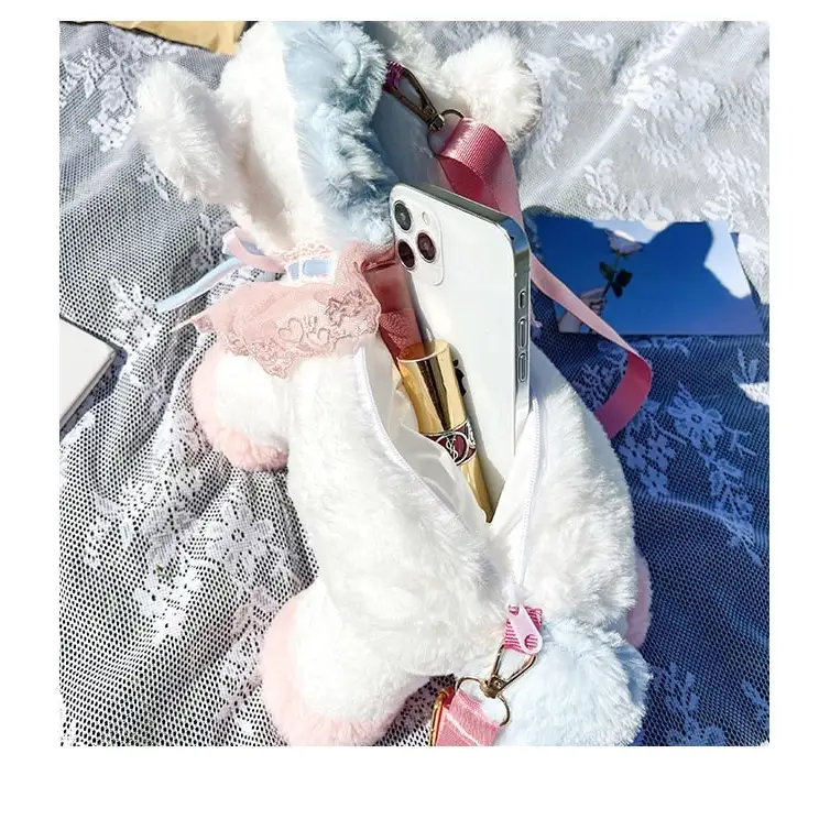 Plush Unicorn Purse for Pastel Princesses - purse