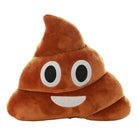 Poop Emoji Pillow with Suction Cup for Fun Decor - Pillow