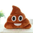 Poop Emoji Pillow with Suction Cup for Fun Decor - Cosparty