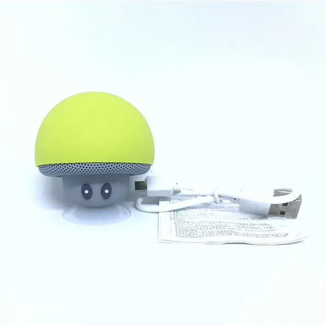 Portable Bluetooth Speaker with Suction Cup and Built-in Microphone - speaker