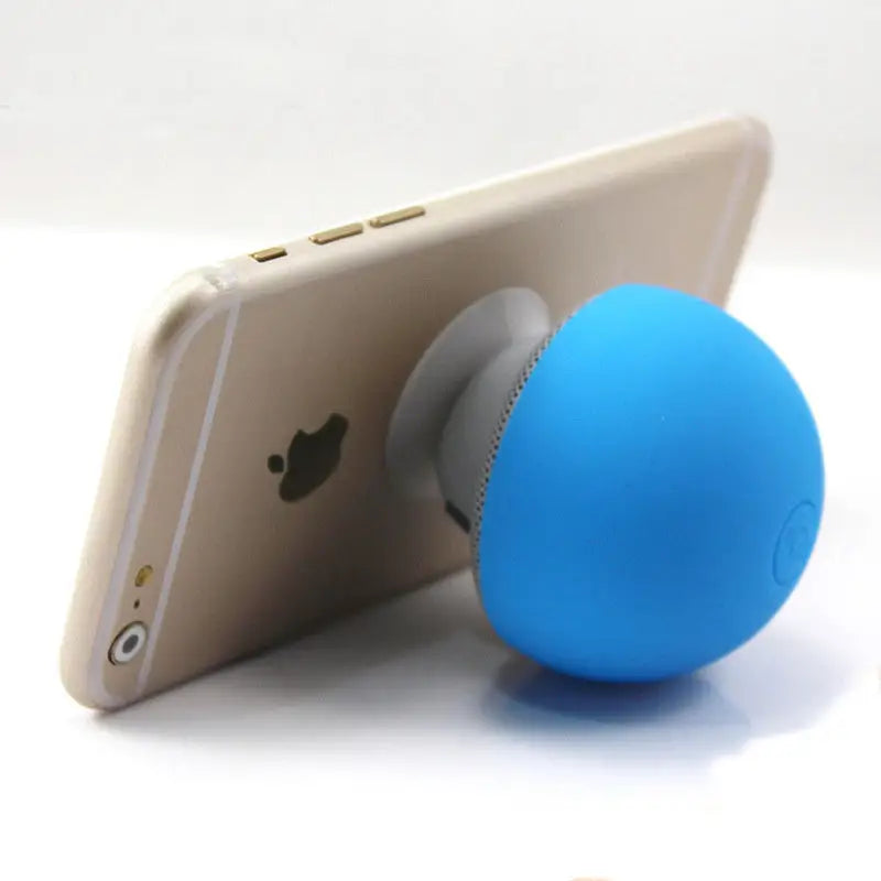 Portable Bluetooth Speaker with Suction Cup and Built-in Microphone - speaker