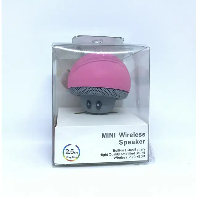 Portable Bluetooth Speaker with Suction Cup and Built-in Microphone - speaker