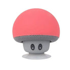 waterproof bluetooth mushroom speaker with built in microphone hands free mic device portable nintendo kawaii red mushroom toadstool by Cosparty