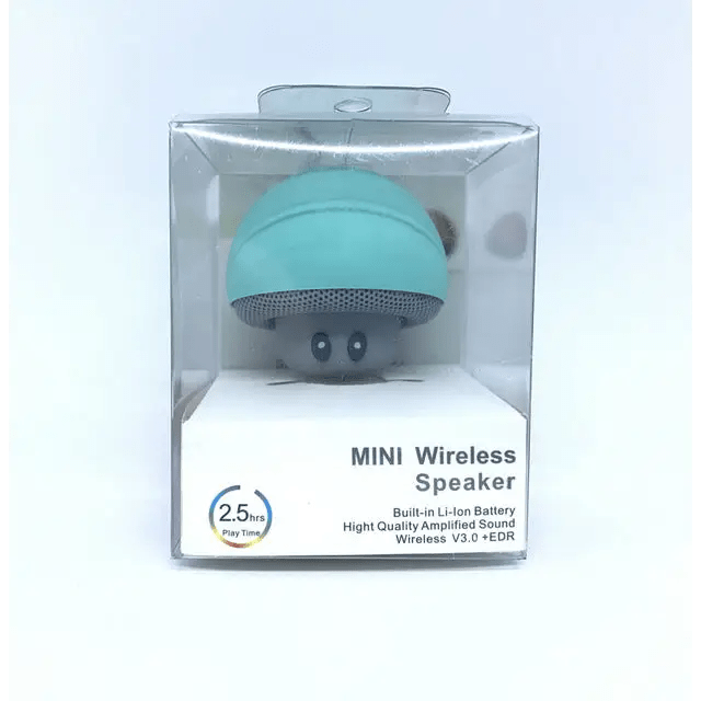 Portable Bluetooth Speaker with Suction Cup and Built - in Microphone - Cosparty