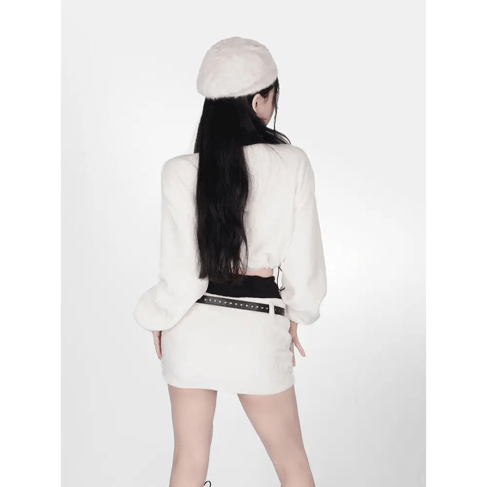 Pretty Kitty Prepstar Outfit for Retro Feline Fashion Fans - Cosparty