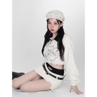 Pretty Kitty Prepstar Outfit for Retro Feline Fashion Fans - outfit