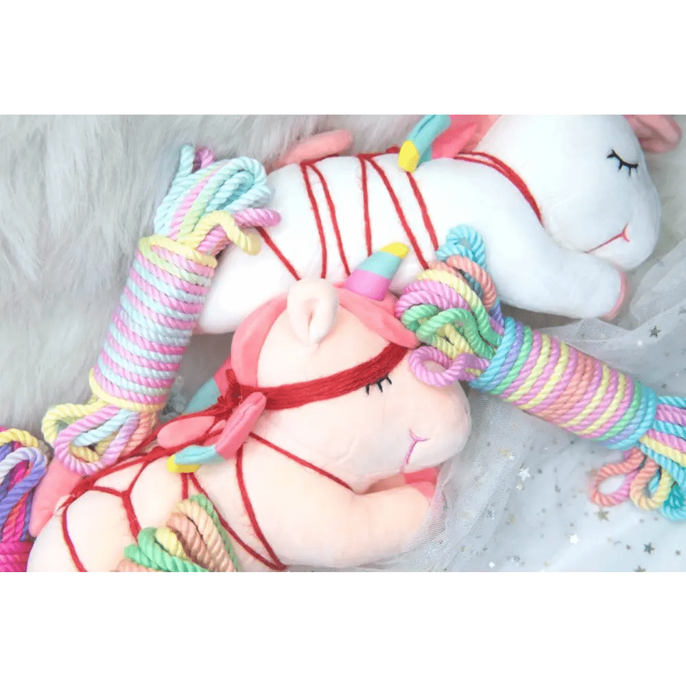 Pride Rainbow Shibari Rope for Creative and Vibrant Playtime - Cosparty