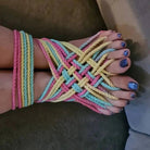 Pride Rainbow Shibari Rope for Creative and Vibrant Playtime - Cosparty